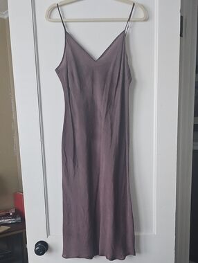 Women's Slip Dress in Lavender Dusty Mauve